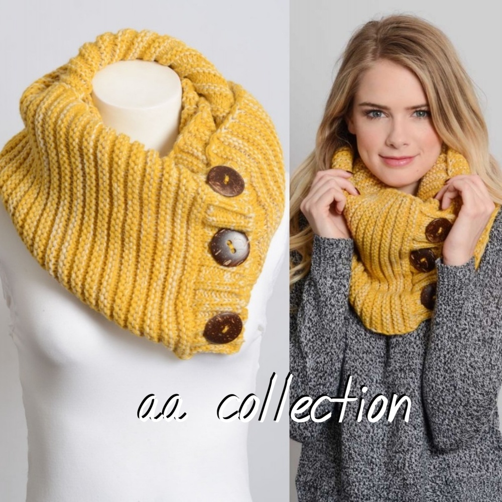 Chunky Knit Scarf Wrap comfy - Picture 2 of 7
